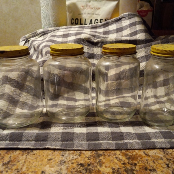 Vintage Kitchen Vintage 97s Honey Jars Poshmark